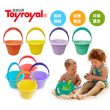 皇室flex水桶沙滩玩具日本Toyroyal正品儿童宝宝软胶海滨玩具