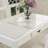 桌布 防水 PVC透明软质玻璃餐桌布塑料桌垫免洗茶几垫台布防油烫