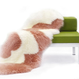 AUSKIN澳洲纯羊毛家用卧室客厅地毯欧美风格羊皮毛一体床边床前毯
