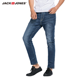 JackJones杰克琼斯春夏含莱卡弹力超修身男牛仔裤款O|215332027
