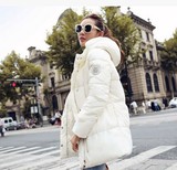 韩版修身显瘦冬装外套新 宽松面包羽绒棉服学生韩国中长款棉衣女