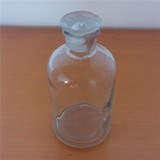 250ml白小口瓶 玻璃小口瓶 细口瓶 磨砂口玻璃瓶 小口试剂瓶