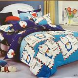 外贸出口日本原单四件套高端植物羊绒棉婴儿宝宝可用双人床单被罩