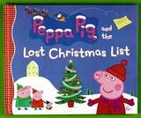 精装大开本粉红猪小妹原版绘本书 Lost Christmas List 圣诞节