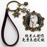 艾薇儿明星纪念品 艾薇儿拉维尼挂件 Avril Lavigne周边生日礼物
