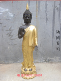 佛教用品 铜佛像泰佛 纯铜鎏金印度释迦牟尼佛 泰国释迦牟尼佛像