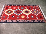 印第安民族风格地毯/kilim rug/出口美国原单基里姆羊毛地毯挂毯