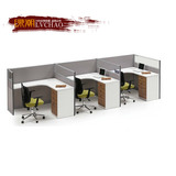 办公家具办公桌F型3人简约现代屏风工作多人员工位组合职员桌椅