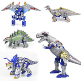 合体金刚4变形恐龙霸王龙机器人战队修罗王儿童玩具模型男孩礼物