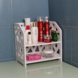 创意桌面整理架浴室化妆品收纳架洗漱台转角架卫生间台面置物小架
