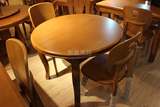 云南昆明低价实木现代中式餐桌 餐椅 橡木饭桌饭厅桌 餐厅桌1m
