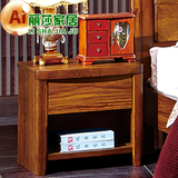 乌金木家具实木床头柜简约现代储物柜收纳柜中式实木家具特价包邮