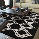 特价欧式时尚简约现代黑白格子地毯客厅茶几卧室满铺床边水洗地毯