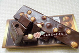 进口俄罗斯黑巧克力 整顆果仁榛仁夹心 特产休闲零食品 德国品牌
