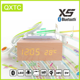 X5木质蓝牙音箱 qi无线充电音响 电脑休闲 办公室内 NFC 通话