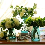 田园风玻璃气泡花瓶创意花瓶客厅玄关装饰摆件潘塔纳尔花瓶 包邮