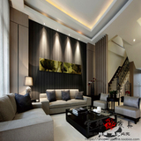 现代中式沙发 样板房新中式沙发组合 别墅客厅实木家具样板间定制