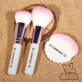 日本CANMAKE粉红棉花糖软毛腮红刷/化妆刷 可刷修容高光散粉蜜粉