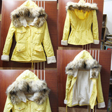 2015冬季新款韩版时尚女装短款小棉衣休闲学生款外套大口袋潮棉袄