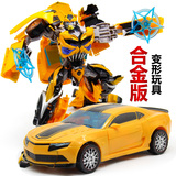合金版变形玩具金刚专区大黄蜂汽车人合金机器人模型儿童玩具