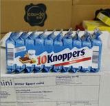 香港代购德国进口Knoppers牛奶榛子巧克力威化饼干250g10袋装现货