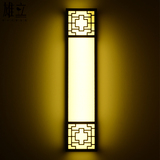 现代新中式壁灯铁艺 复古古典灯具客厅玄关酒店走廊过道壁灯灯饰