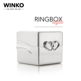 WINKO 欧式收纳盒装饰品婚戒盒装化妆盒礼品盒首饰盒珠宝盒子双心