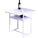 特价简易伸缩折叠餐桌电脑桌简约双层小户型桌子方形折叠饭桌