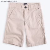 TommyHilfiger 大男童LOGO简约款短裤-BE557119340KS
