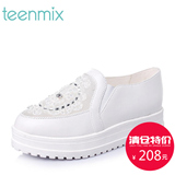 Teenmix/天美意春季女鞋专柜同款松糕底甜美休闲女单鞋6RV46AM5
