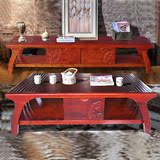水曲柳实木茶几简约客厅家具现代组装小户型矮桌美式创意茶桌