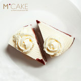 mcake蔓越莓红丝绒奶油生日宴会蛋糕上海北京杭州苏州