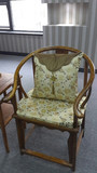中式古典 皇宫圈椅坐垫 红木沙发垫棕垫 太师椅 餐椅垫 靠包定做