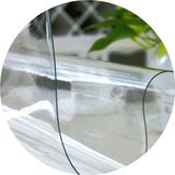 水晶板塑料台布加厚透明胶垫歺桌垫桌面垫子茶几垫客厅防水软玻璃