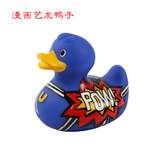 清仓 创意礼品正品特价图逗B.duck迷你漫画艺术浮水鸭收藏玩具