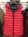 怡美菲尔15-C026专柜正品 新款冬装女装时尚修身轻便棉服棉衣马夹