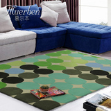 进口新西兰纯羊毛地毯可爱儿童家用柔软舒适环保客厅卧室茶几地毯