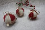 手工创意可爱棉布拼接大球挂件挂饰婚庆节日圣诞节家居装饰品吊件