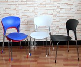 特价宜家时尚餐椅创意休闲咖啡靠背办公椅培训会议塑料椅子电脑椅