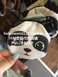 PULL&BEAR pullandbear正品代购2015新款女装猫熊猫狗图案零钱包
