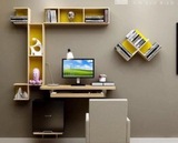 包邮省空间壁挂电脑桌简易电脑桌简约现代家用小户型创意壁挂桌