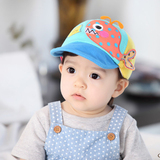 春款韩版儿童帽子男女宝宝帽鸭舌帽棒球帽婴儿帽子男童女童遮阳帽