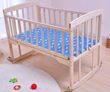 儿童床幼儿床床实木床加宽加长床大尺寸婴儿护栏床定做