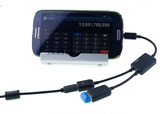 可充电同时OTG数据线 手机平板电脑USB HUB带供电转接线 台电x98