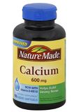 美国代购 Nature Made液体钙片+vd3维生素D补钙孕妇老人 100粒