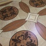 艺术拼花地板强化复合木地板12mm欧式环保地暖花纹地板金刚板