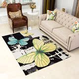 老字号品牌尼西米 现代简约 蝴蝶图案地毯 超薄客厅卧室地毯 沙发