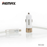 Remax苹果6车载充电器5S车充三星小米iPhone6s plus手机平板车冲