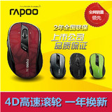 Rapoo/雷柏 7100P无线鼠标 办公笔记本鼠标 智能省电USB无光鼠标