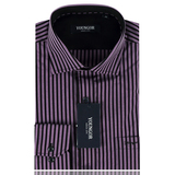 雅戈尔长袖衬衫男装正品商务正装免烫条纹长袖衬衣 XP11202-32